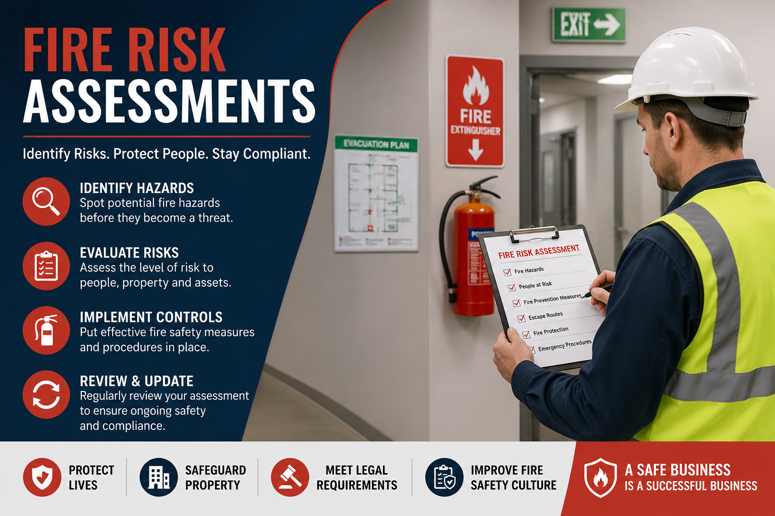 Fire Risk Assessments: Complete Guide, Checklist & Examples