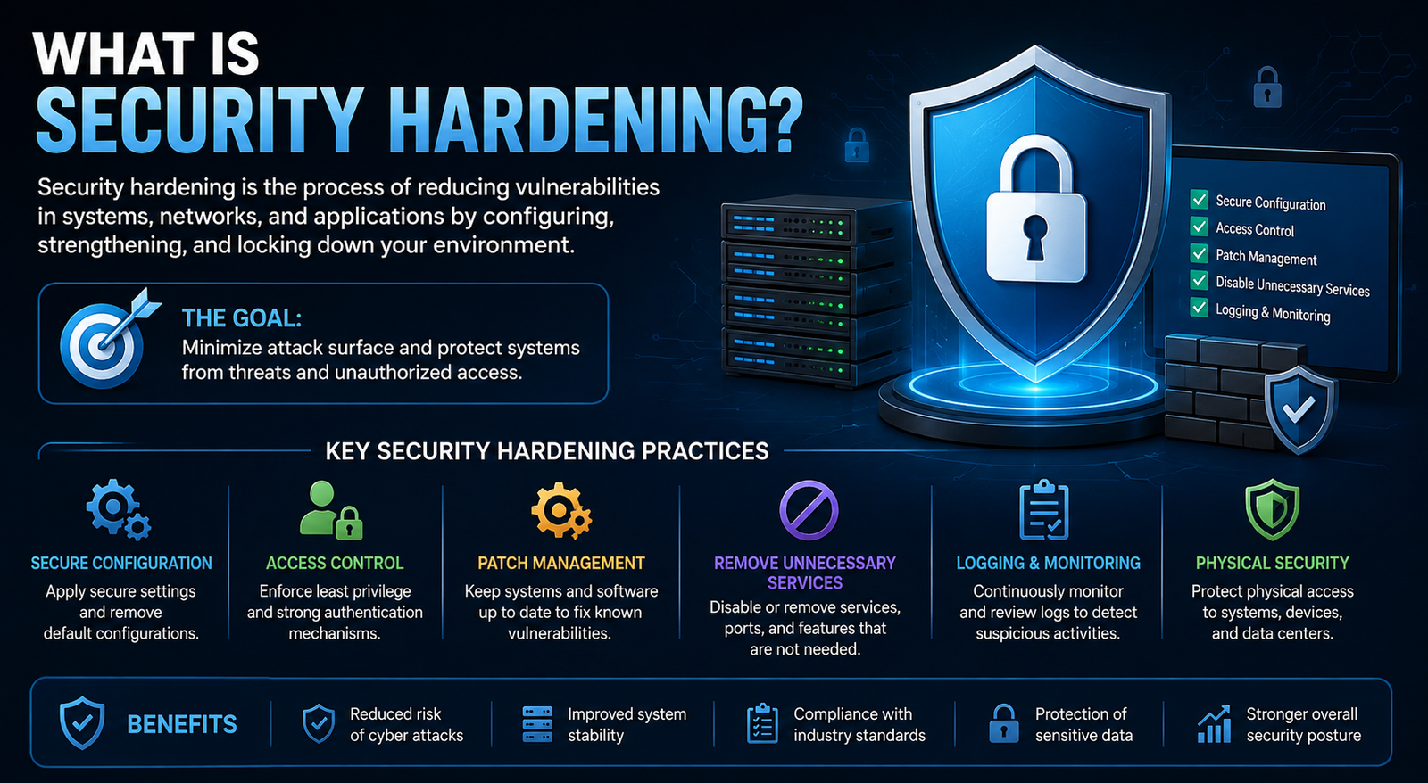 What Is Security Hardening? Definition, Examples, Checklist & Best Practices