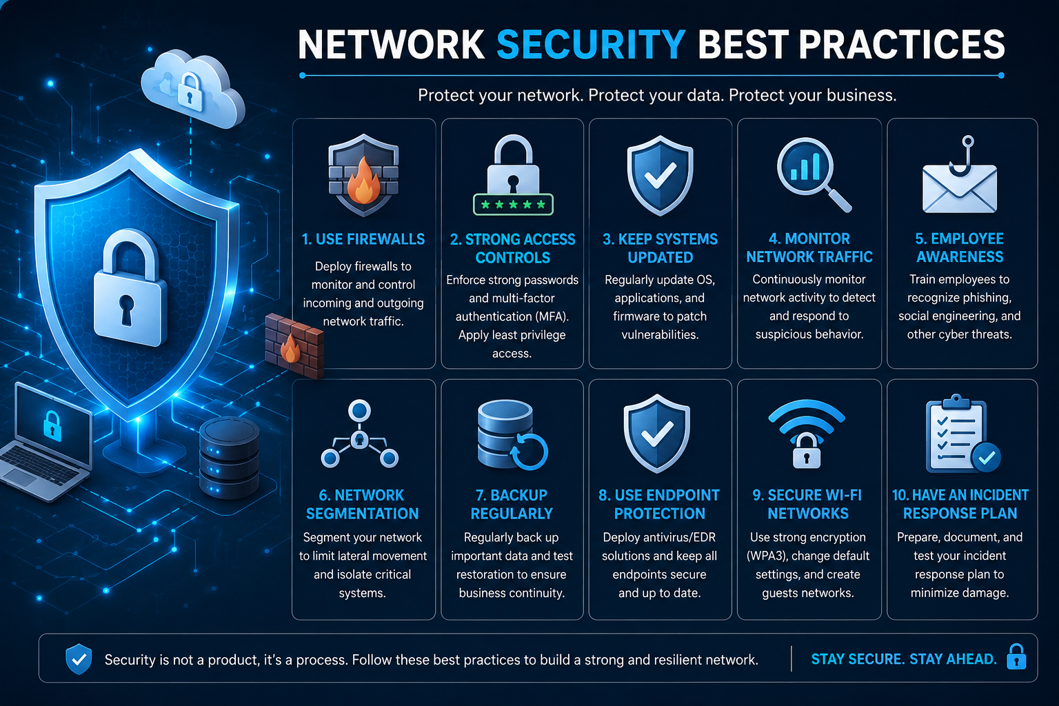 Network Security Best Practices: 15 Ways to Secure Your Network