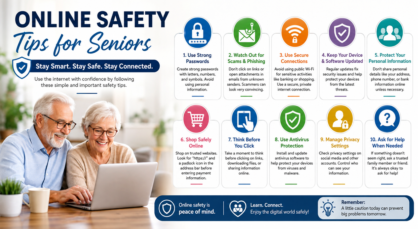 Online Safety Tips for Seniors: A Complete Guide to Staying Safe Online