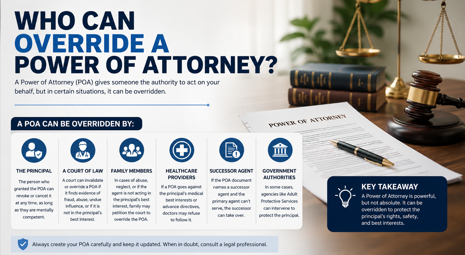Who Can Override a Power of Attorney? Everything You Need to Know